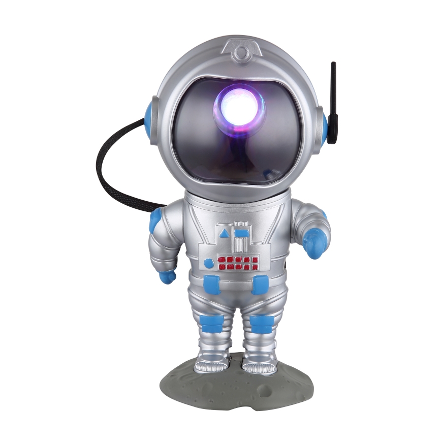 Globo - LED RGB Table lamp LED/4,5W/5V astronaut silver