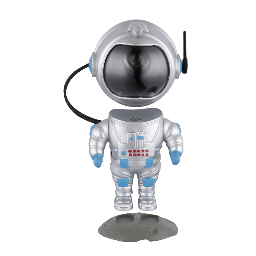 Globo - LED RGB Table lamp LED/4,5W/5V astronaut silver