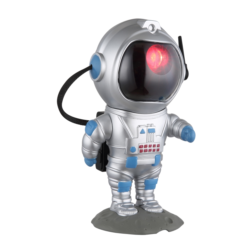 Globo - LED RGB Table lamp LED/4,5W/5V astronaut silver