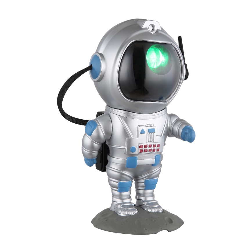 Globo - LED RGB Table lamp LED/4,5W/5V astronaut silver