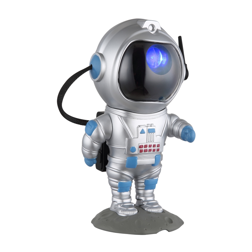 Globo - LED RGB Table lamp LED/4,5W/5V astronaut silver