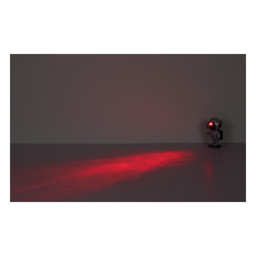 Globo - LED RGB Table lamp LED/4,5W/5V astronaut silver