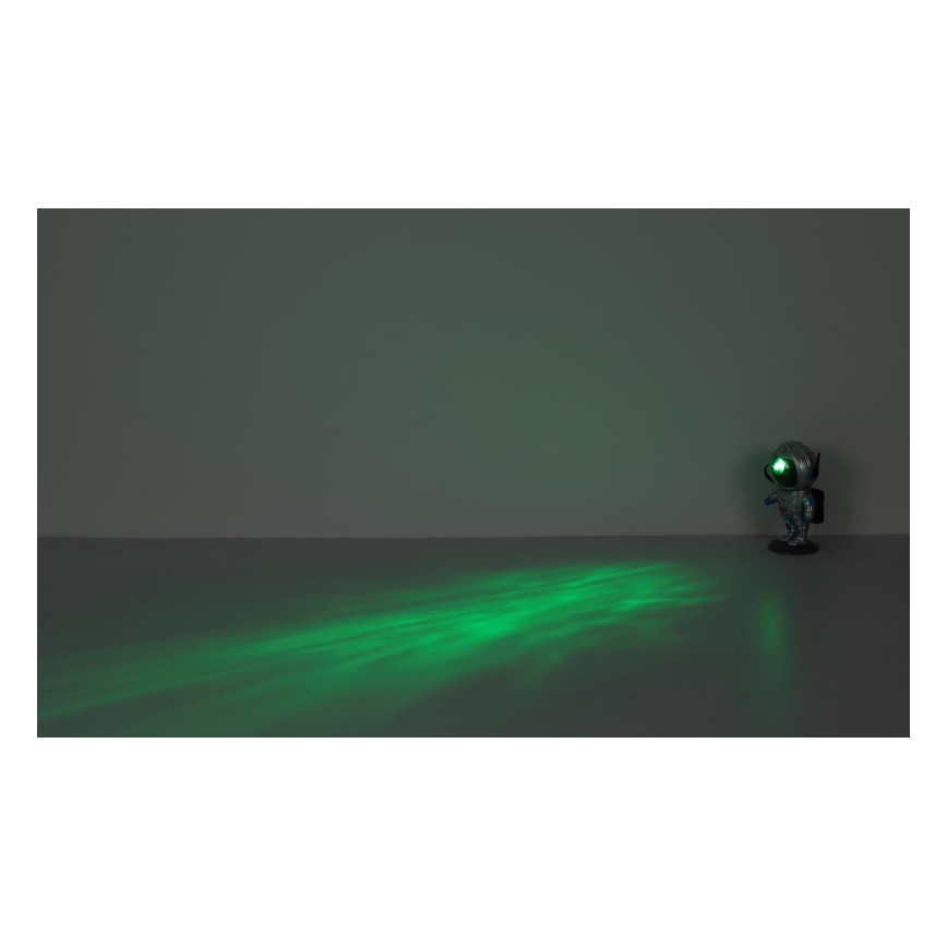Globo - LED RGB Table lamp LED/4,5W/5V astronaut silver