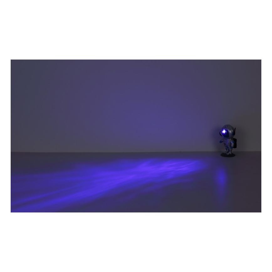 Globo - LED RGB Table lamp LED/4,5W/5V astronaut silver
