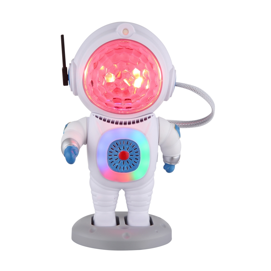 Globo - LED RGB Table lamp LED/6W/5V astronaut white