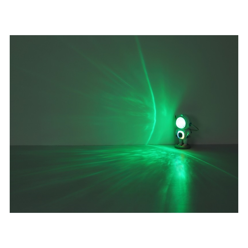 Globo - LED RGB Table lamp LED/6W/5V astronaut white