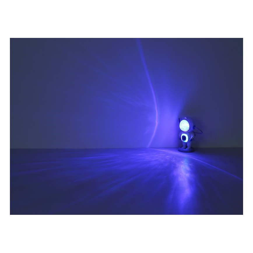 Globo - LED RGB Table lamp LED/6W/5V astronaut white