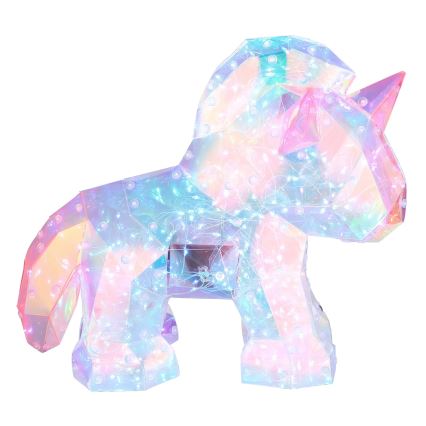 Globo - Dimmable Rechargeable LED Table Decoration, 4W/5V, 1800 mAh - Unicorn