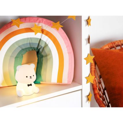 Globo - LED RGBW Dimmable Rechargeable Kids' Night Light LED/1W/5V 1200 mAh Bear