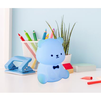Globo - LED RGBW Dimmable Rechargeable Kids' Night Light LED/1W/5V 1200 mAh Bear