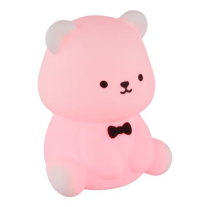 Globo - LED RGBW Dimmable Rechargeable Kids' Night Light LED/1W/5V 1200 mAh Bear