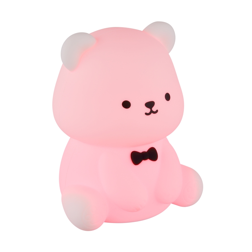 Globo - LED RGBW Dimmable Rechargeable Kids' Night Light LED/1W/5V 1200 mAh Bear