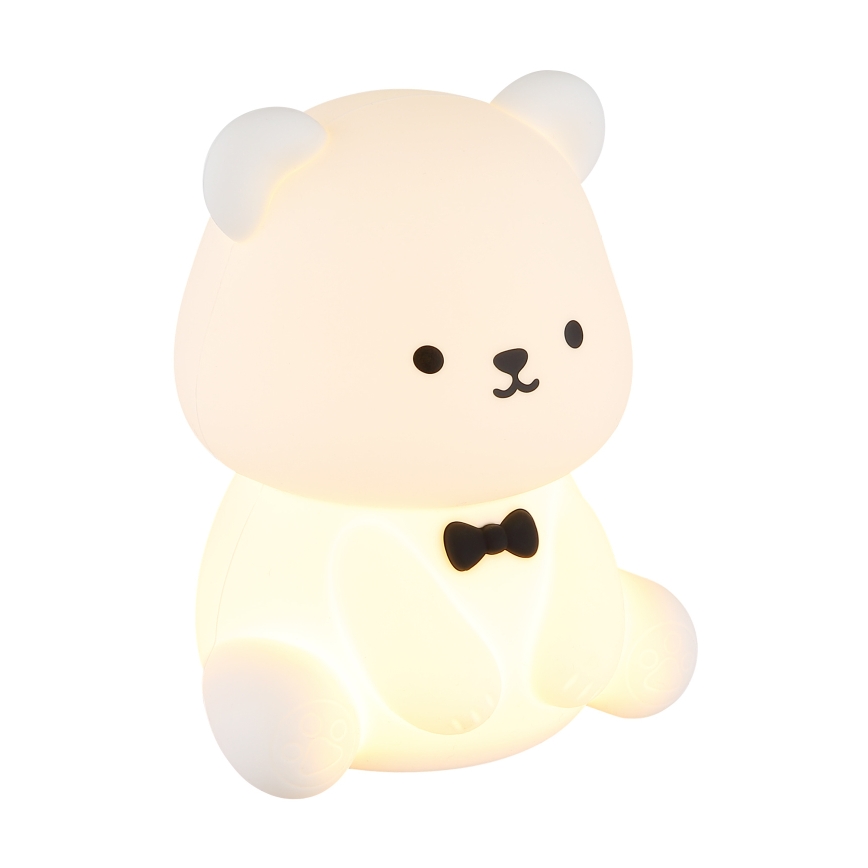 Globo - LED RGBW Dimmable Rechargeable Kids' Night Light LED/1W/5V 1200 mAh Bear