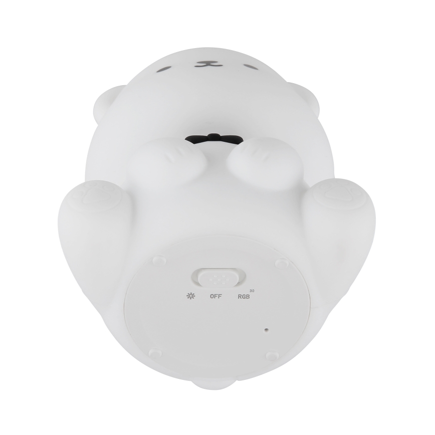 Globo - LED RGBW Dimmable Rechargeable Kids' Night Light LED/1W/5V 1200 mAh Bear
