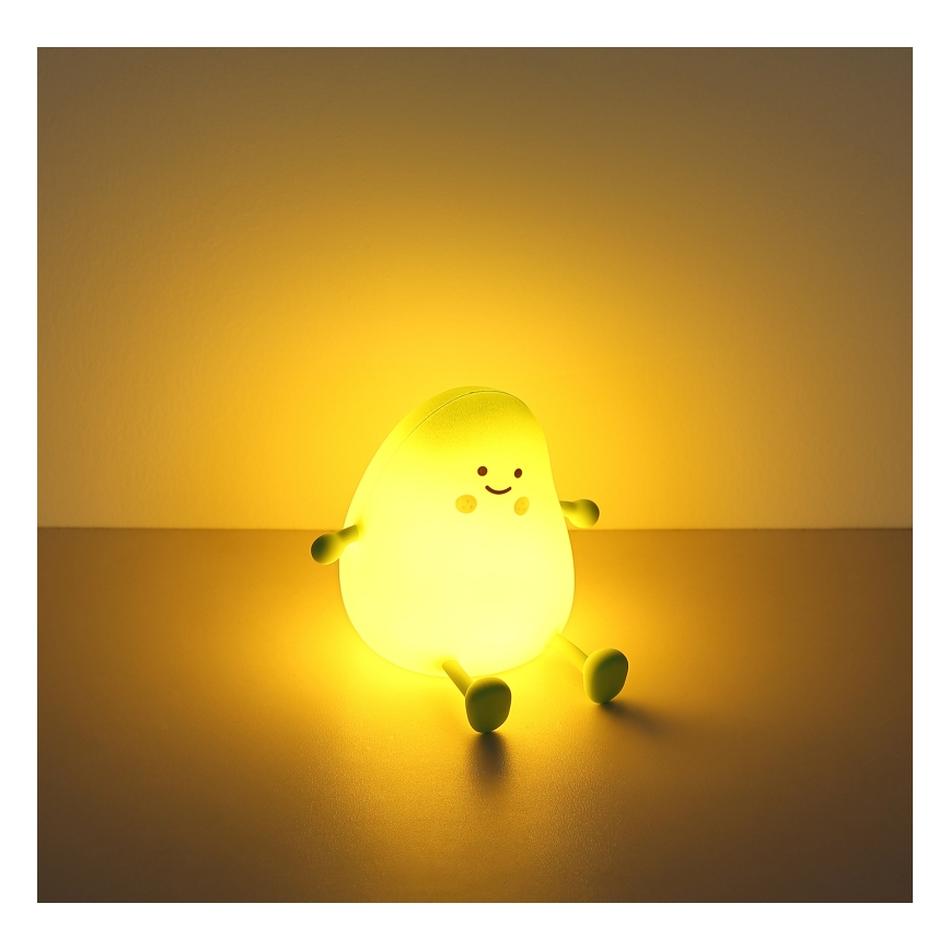 Globo - RGBW LED Dimmable Rechargeable Children's Night Light LED/2W/5V 1200 mAh Mango