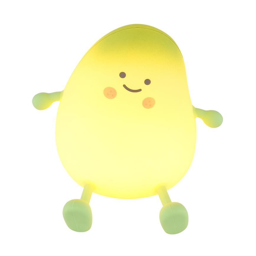Globo - RGBW LED Dimmable Rechargeable Children's Night Light LED/2W/5V 1200 mAh Mango