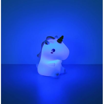 Globo - LED RGBW Dimmable Rechargeable Children's Night Light LED/1,5W/5V 1200 mAh Unicorn