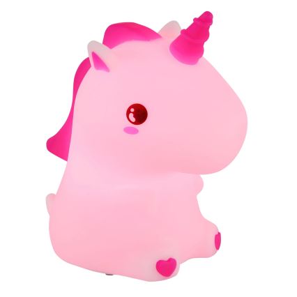 Globo - LED RGBW Dimmable Rechargeable Children's Night Light LED/1,5W/5V 1200 mAh Unicorn