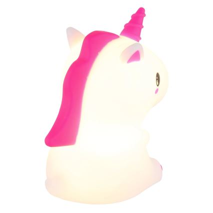 Globo - LED RGBW Dimmable Rechargeable Children's Night Light LED/1,5W/5V 1200 mAh Unicorn