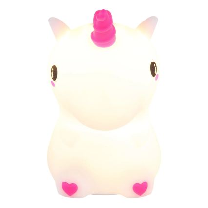 Globo - LED RGBW Dimmable Rechargeable Children's Night Light LED/1,5W/5V 1200 mAh Unicorn