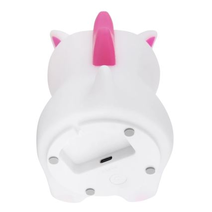 Globo - LED RGBW Dimmable Rechargeable Children's Night Light LED/1,5W/5V 1200 mAh Unicorn