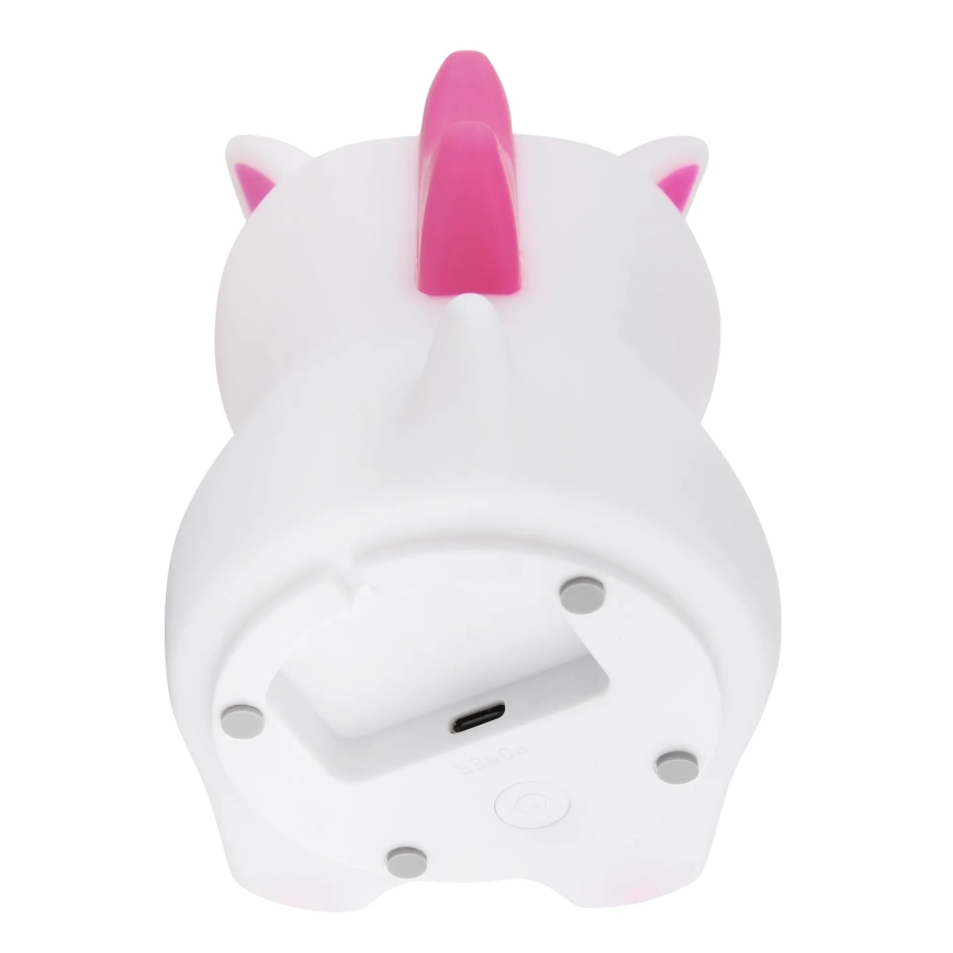 Globo - LED RGBW Dimmable Rechargeable Children's Night Light LED/1,5W/5V 1200 mAh Unicorn