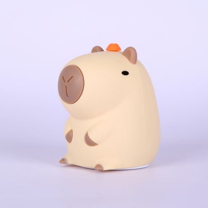 Globo - LED RGBW Dimmable Rechargeable Children's Night Light LED/1,5W/5V 1200 mAh Capybara