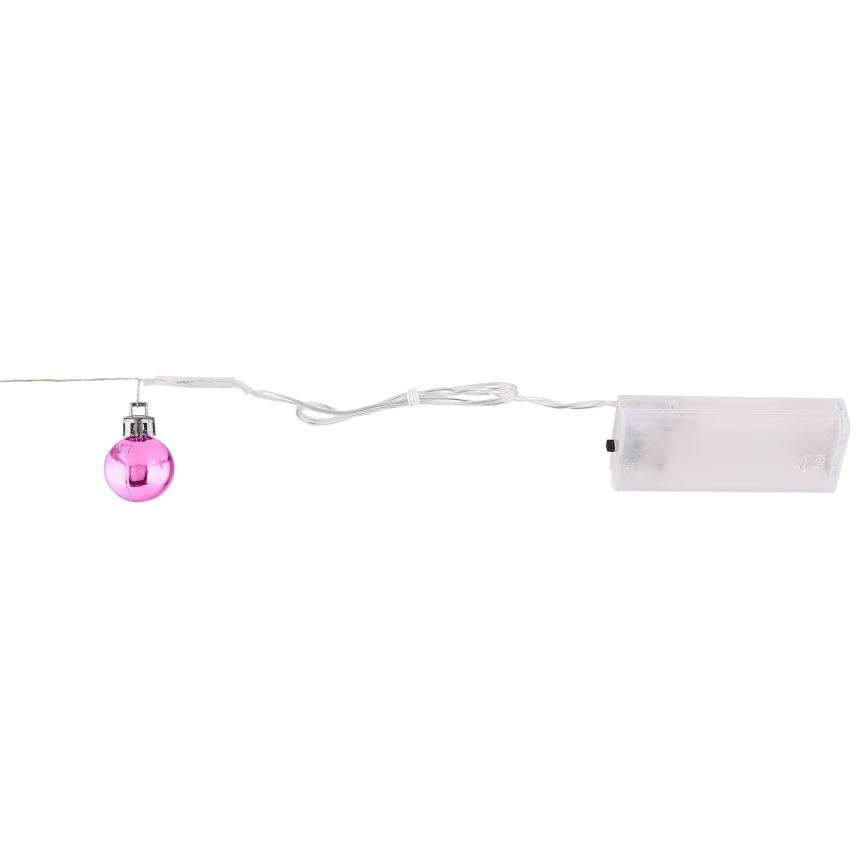 Globo - LED Christmas string lights 20xLED/2xAA 2,2m warm white