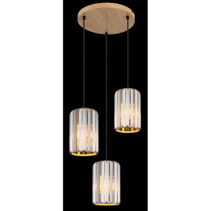 Globo - Chandelier on a string 3xE27/60W/230V d. 35 cm