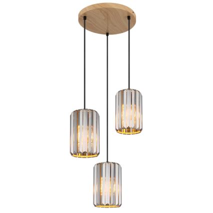 Globo - Chandelier on a string 3xE27/60W/230V d. 35 cm