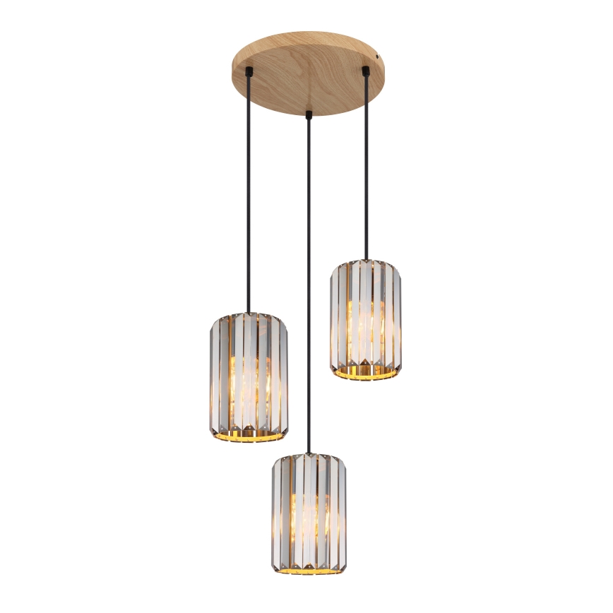 Globo - Chandelier on a string 3xE27/60W/230V d. 35 cm