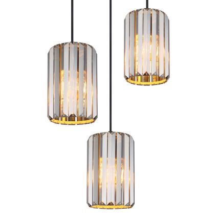Globo - Chandelier on a string 3xE27/60W/230V d. 35 cm
