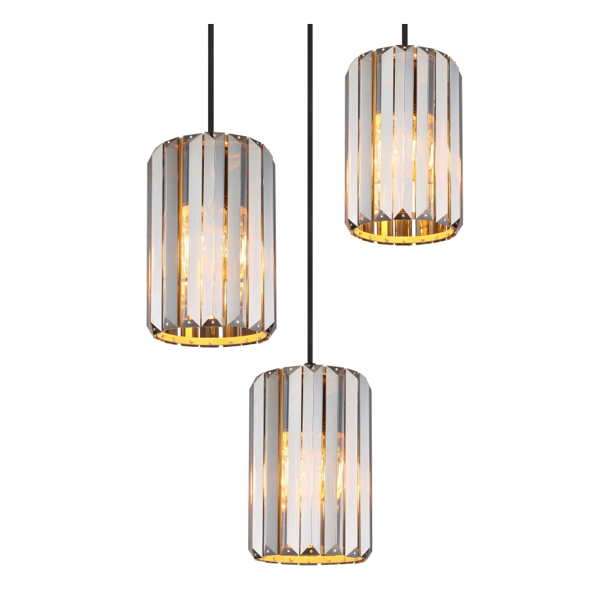 Globo - Chandelier on a string 3xE27/60W/230V d. 35 cm
