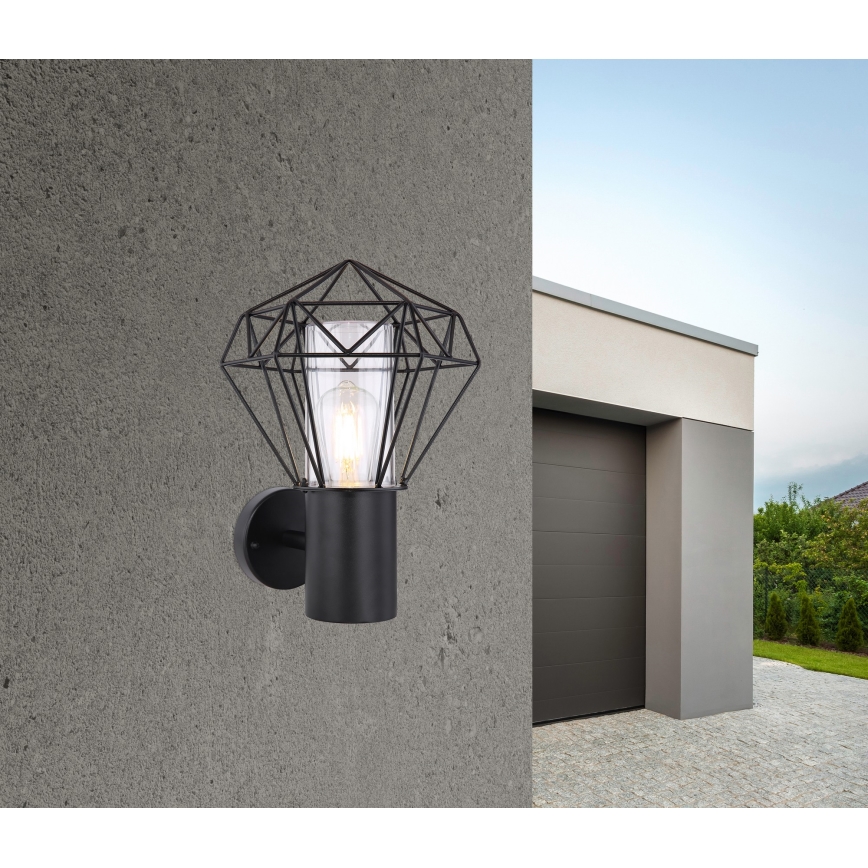 Globo - Outdoor wall light 1xE27/15W/230V IP44