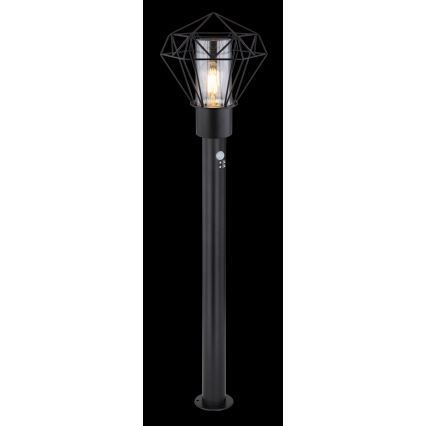 Globo - Outdoor lamp with sensor 1xE27/15W/230V IP44