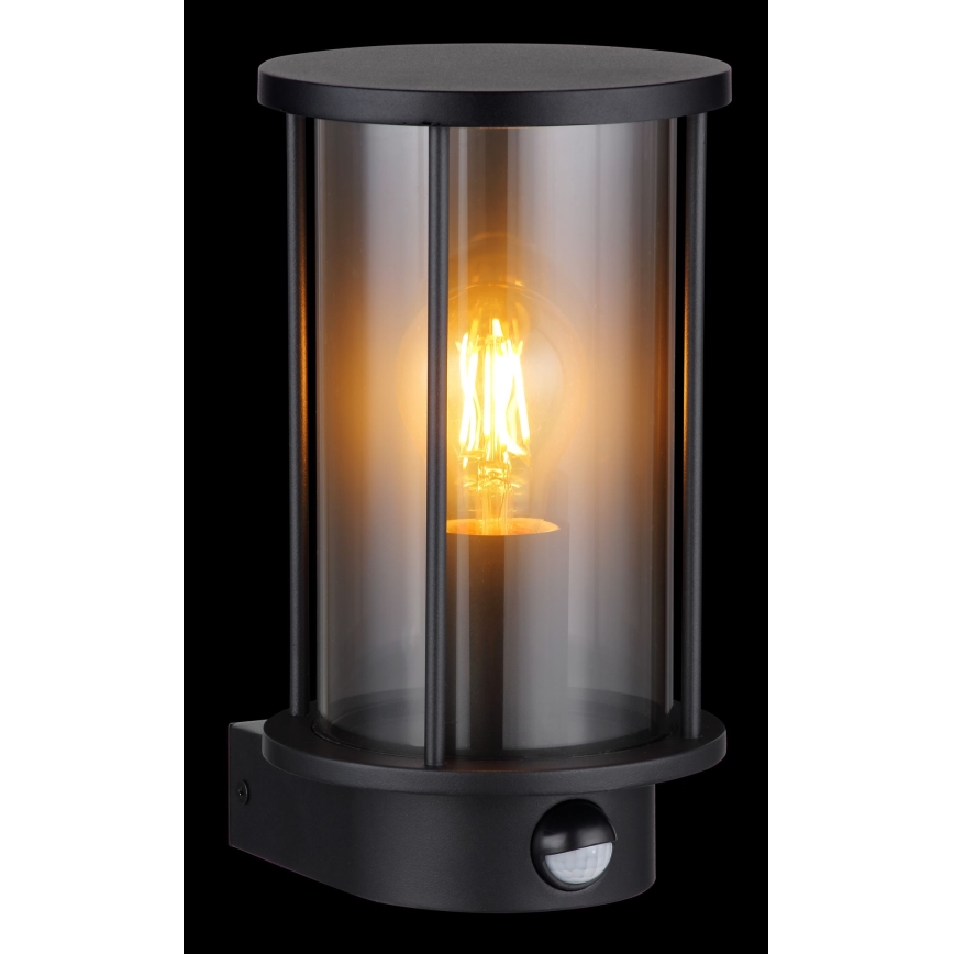 Globo - Outdoor wall light with a sensor 1xE27/60W/230V IP54