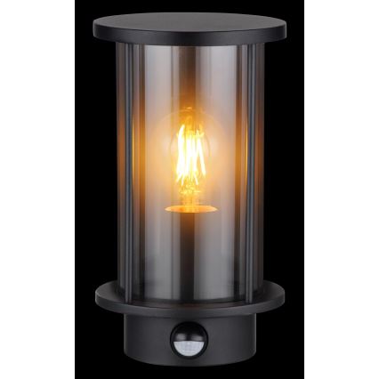 Globo - Outdoor wall light with a sensor 1xE27/60W/230V IP54