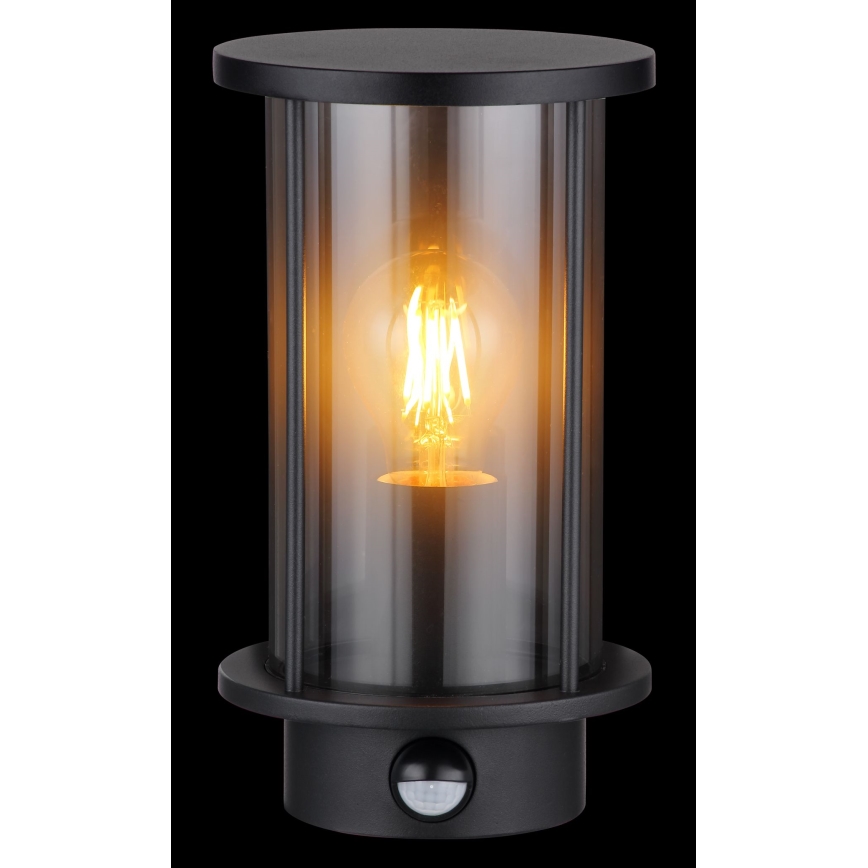 Globo - Outdoor wall light with a sensor 1xE27/60W/230V IP54