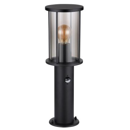 Globo - Outdoor lamp with sensor 1xE27/60W/230V IP54 45cm