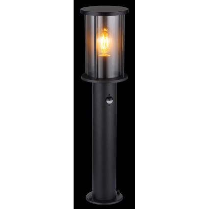 Globo - Outdoor lamp with sensor 1xE27/60W/230V 60 cm IP54