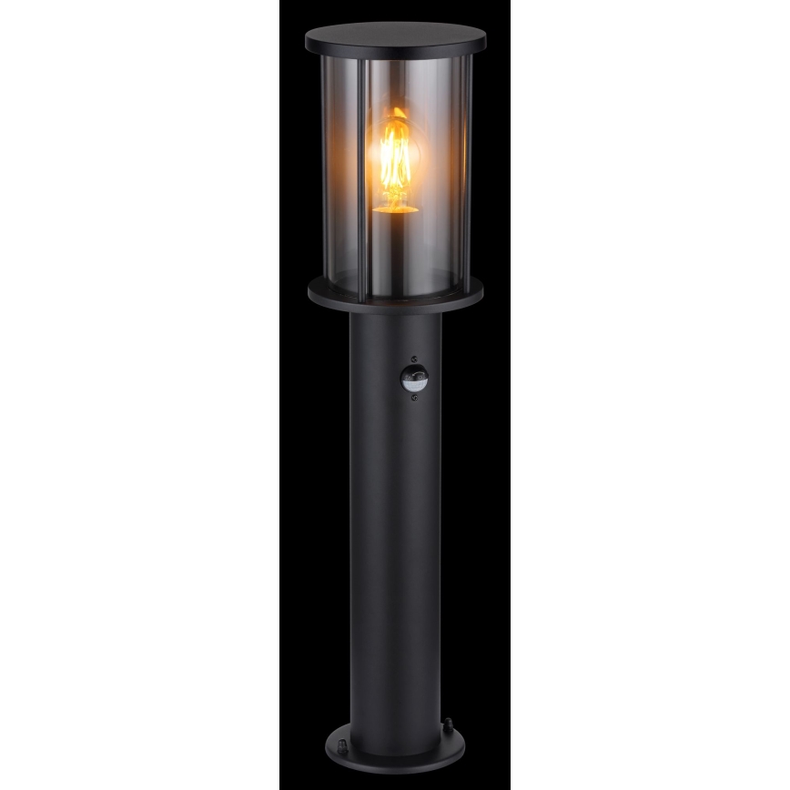 Globo - Outdoor lamp with sensor 1xE27/60W/230V 60 cm IP54