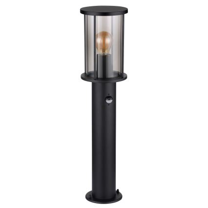 Globo - Outdoor lamp with sensor 1xE27/60W/230V 60 cm IP54