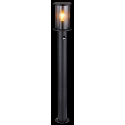 Globo - Outdoor lamp with sensor 1xE27/60W/230V 100 cm IP54