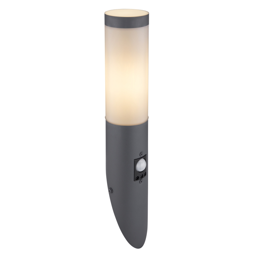 Globo - Outdoor wall light with a sensor 1xE27/15W/230V IP44