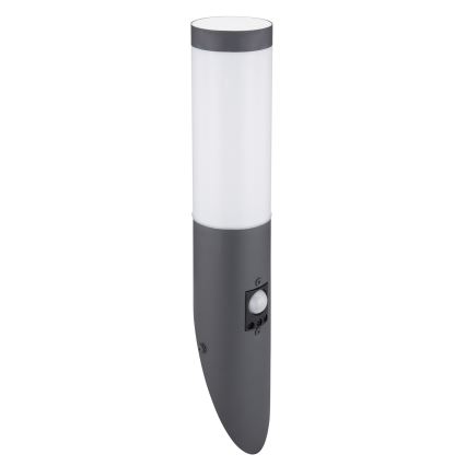 Globo - Outdoor wall light with a sensor 1xE27/15W/230V IP44