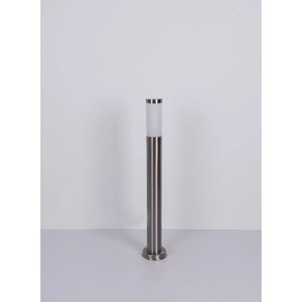 Globo - Outdoor lamp 1xE27/23W/230V IP44 80 cm shiny chrome