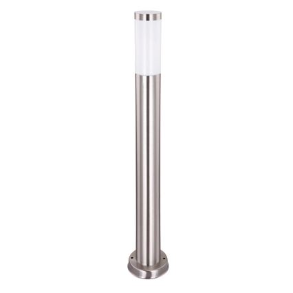Globo - Outdoor lamp 1xE27/23W/230V IP44 80 cm shiny chrome