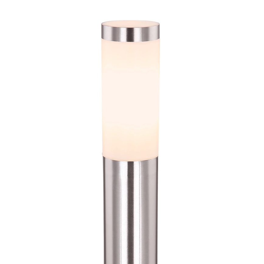Globo - Outdoor lamp 1xE27/23W/230V IP44 80 cm shiny chrome