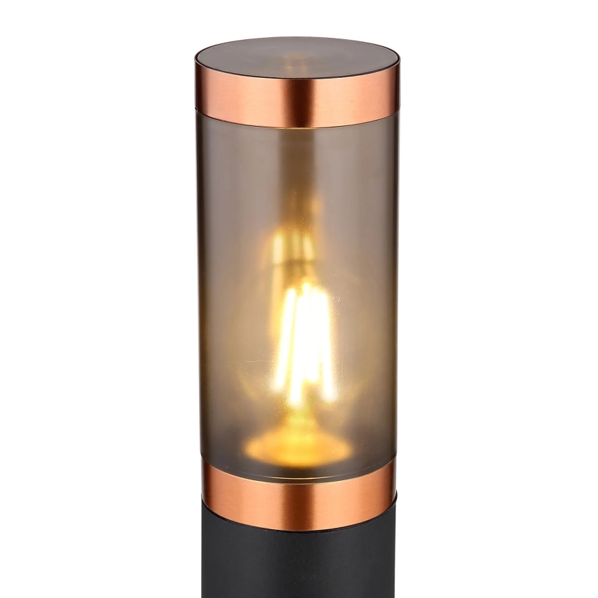 Globo - Outdoor lamp 1xE27/23W/230V IP44 80 cm black/copper