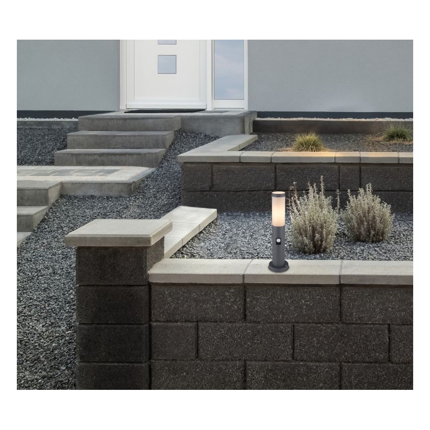 Globo - Outdoor lamp with sensor 1xE27/15W/230V 45 cm IP44